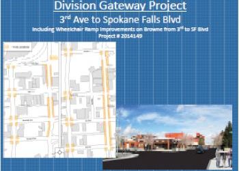 City of Spokane Division Gateway Improvements presentation