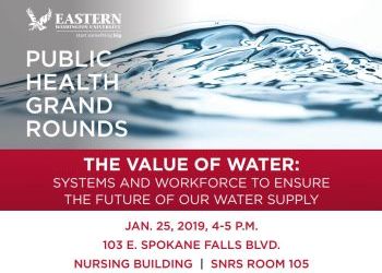 EWU to host event on drinking water innovation - Jan 25