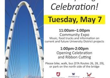 University District Gateway Bridge Celebration - May 7