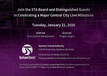 STA Board to Celebrate Central City Line Milestone - Jan 21
