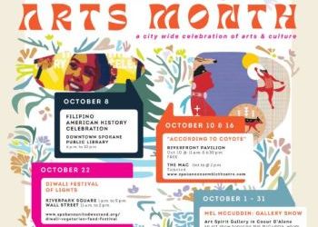 October is Spokane Arts Month