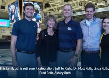 Mike Roth, retiring GU athletic director's family connection to UW/GU Health Partnership