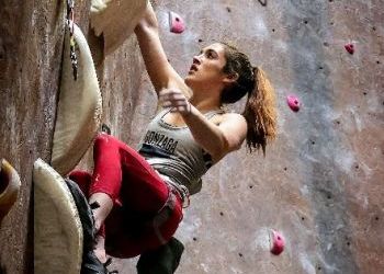 Zag Hannah Tolson Edges Tarheel to Capture National Championship in Rock Climbing
