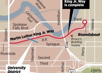 Getting There: Spokane didn’t just follow suit and rename a street for MLK Jr. – it built a new one