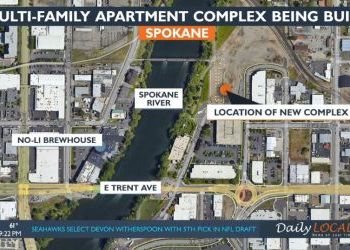 New apartment complex going up near University District