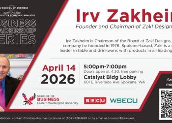 EWU Business Leadership Series - Irv Zakheim April 14