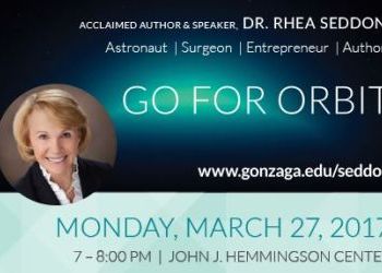 Physician, Astronaut Rhea Seddon Presents ‘Go for Orbit’ Lecture March 27 at Gonzaga