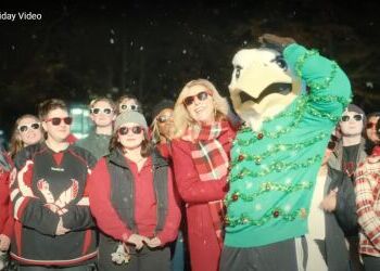 EWU Holiday Cheer "The Future Really is Bright"