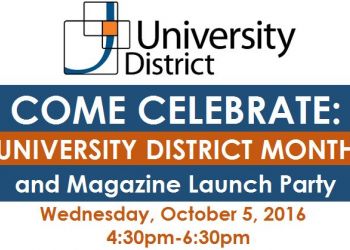 Come Celebrate University District Month and Magazine Release