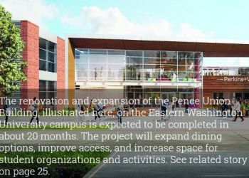 Eastern Washington University Expanding Pence Union Building