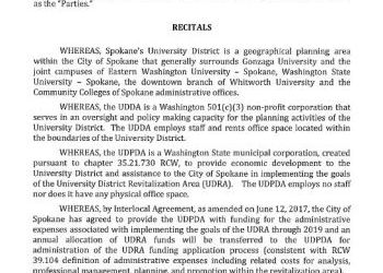 UDPDA and UDDA Services Agreement