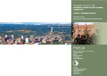 Spokane County Wayfinding & Gateway Feature Placement and Design Plan Vol 1