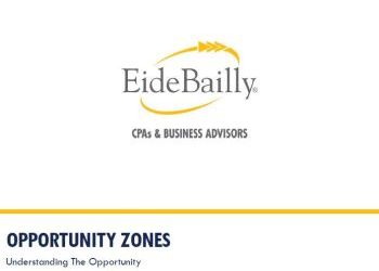 Eide Bailly Opportunity Zones presentation - March 7, 2019
