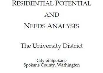 Residential Potential and Needs Analysis