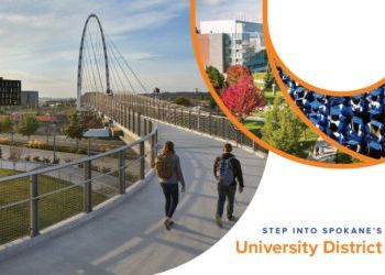 Step into the University District brochure