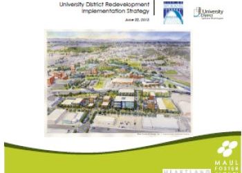UD Redevelopment Implementation Strategy